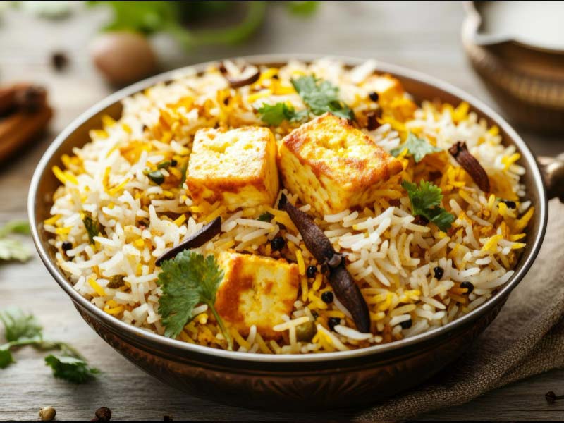 Paneer Bezawada Biryani